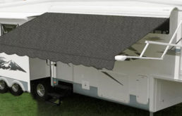 Travelr Charcoal Tweed Patio Awning