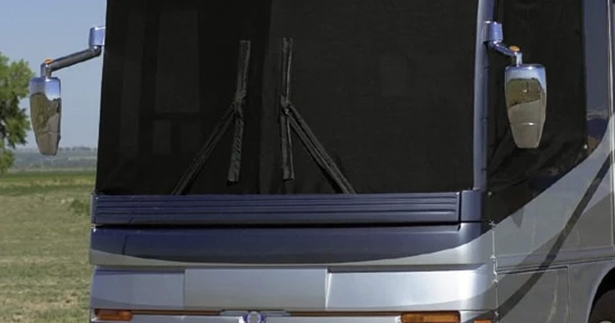 Shademaster RV Windshield Covers Eliminate Heat and Glare