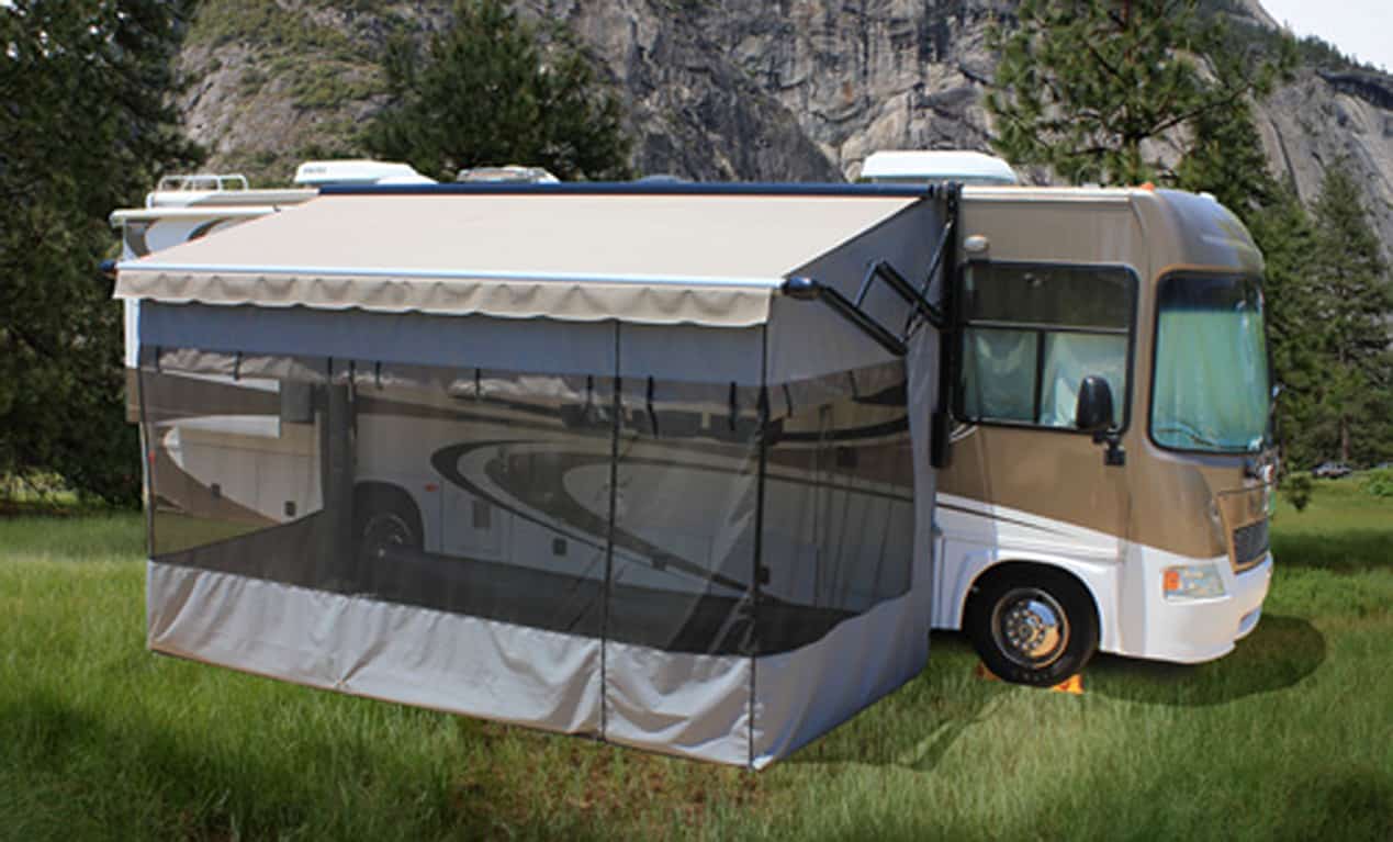 RV Screen Rooms Add A Patio Room Enclosure Shop ShadePronet