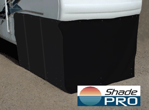 5th Wheel Skirt Black Vinyl