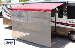 19 x 7 Charcoal Vista Shade w//Zipper