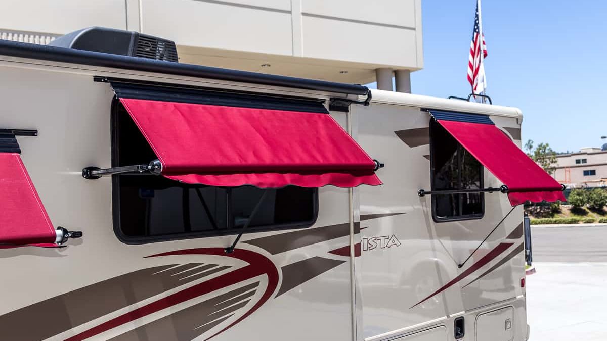Carefree SL Acrylic Window Awning Update the Exterior of Your RV