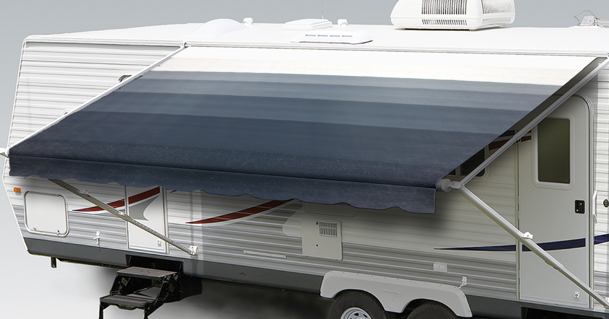 RV Awning Fabric Replacement Heavy Duty Vinyl Patio Awning
