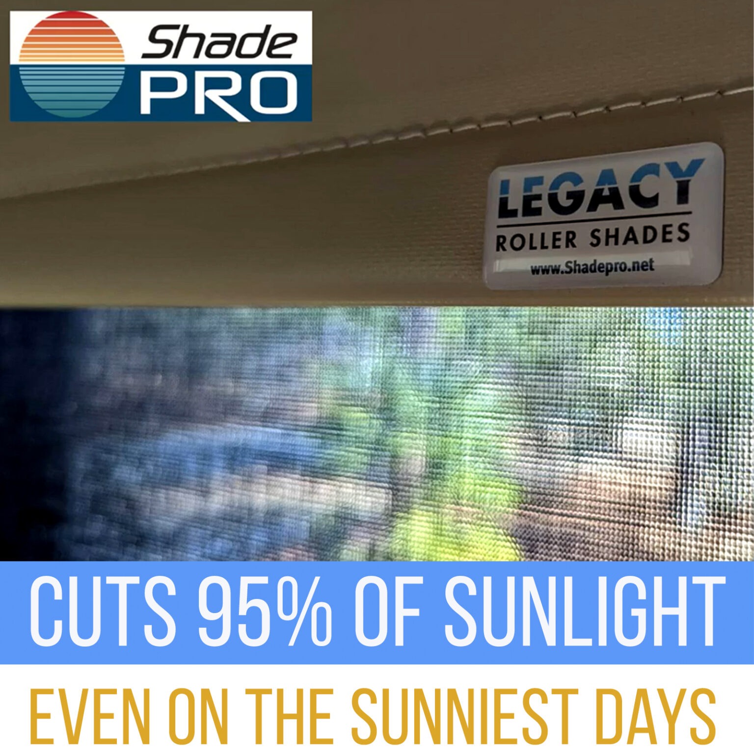 RV Day/ Night Roller Shades, Combo Legacy Shades, All Sizes