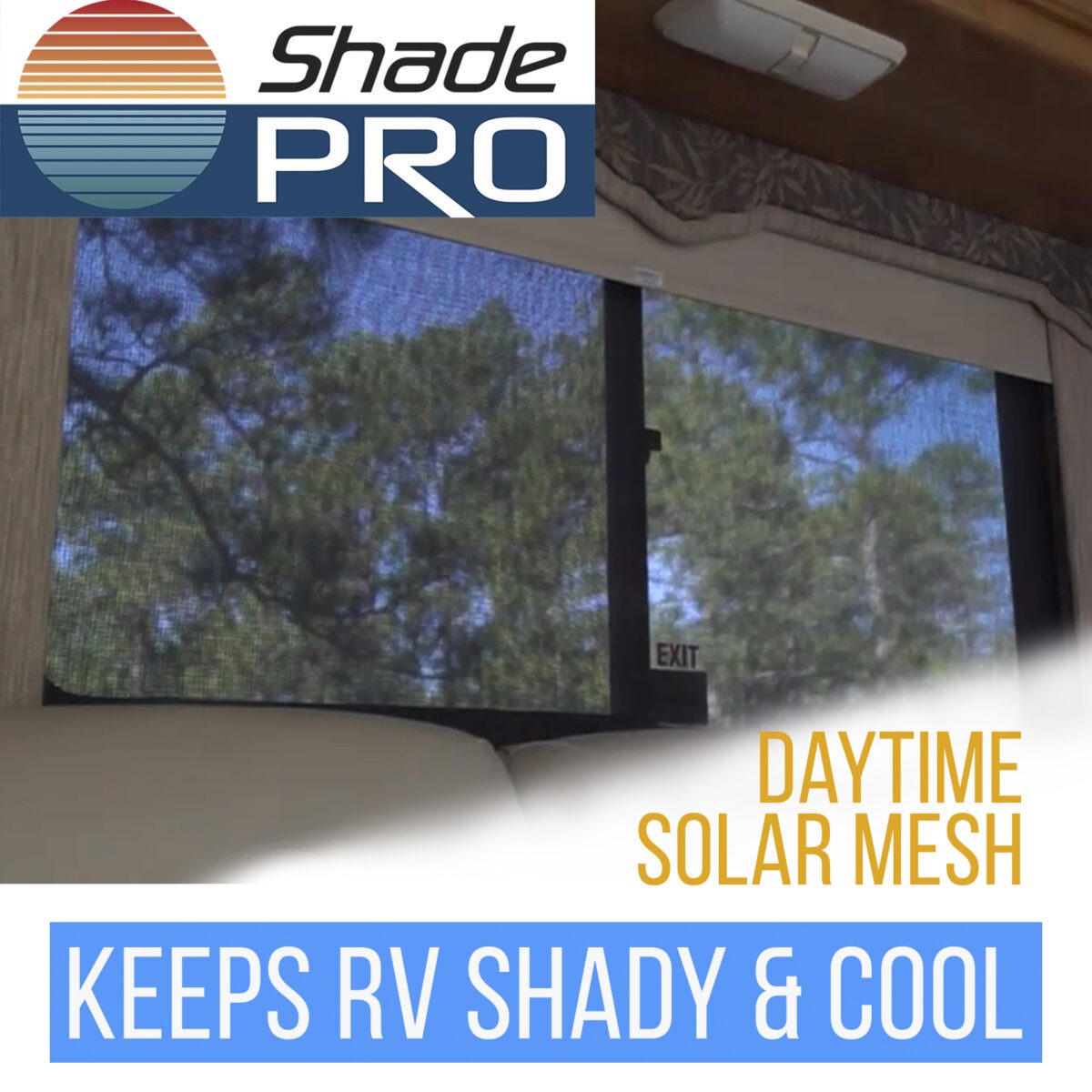 RV Day/ Night Roller Shades, Combo Legacy Shades, All Sizes