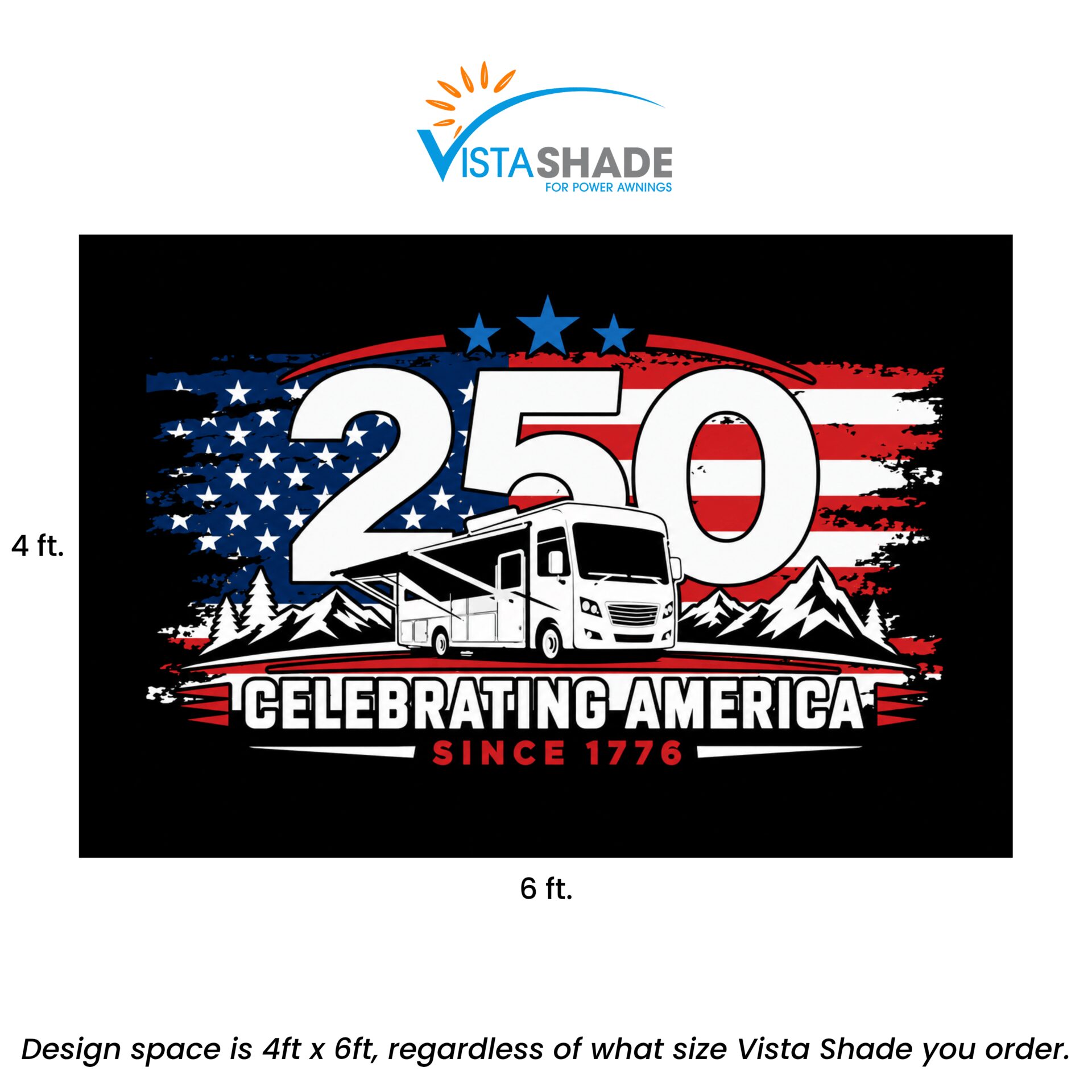 US250 actual size